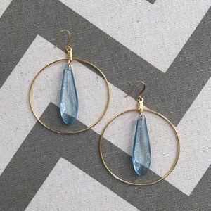 Gold-tone Hoop Earrings